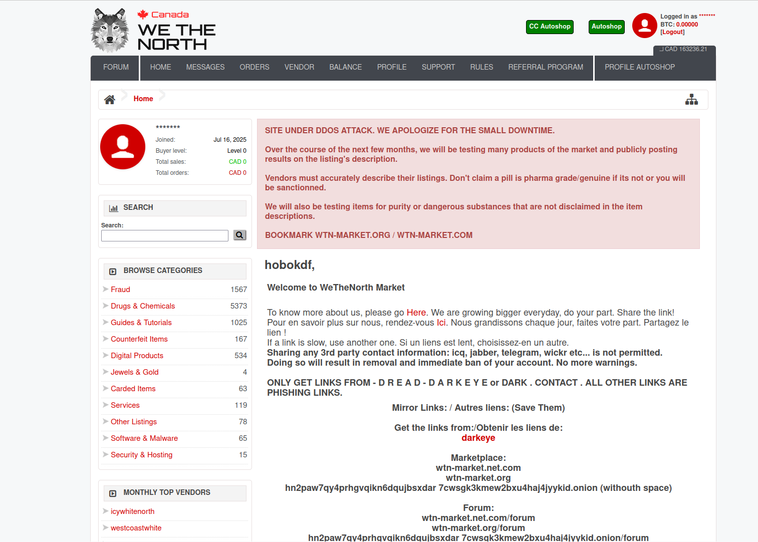 Canadian postal route map abstract